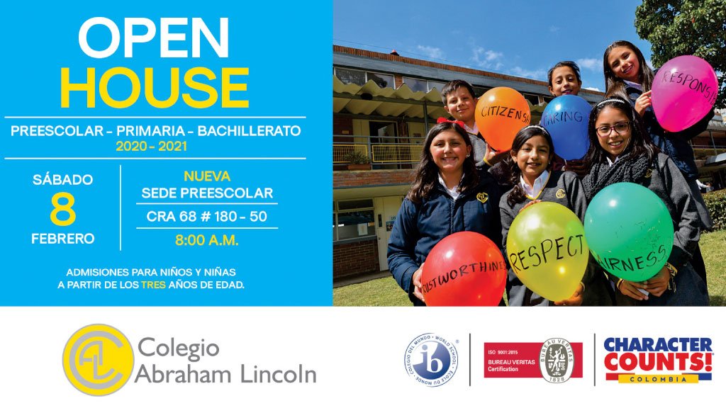open house 2020 colegio abraham lincoln