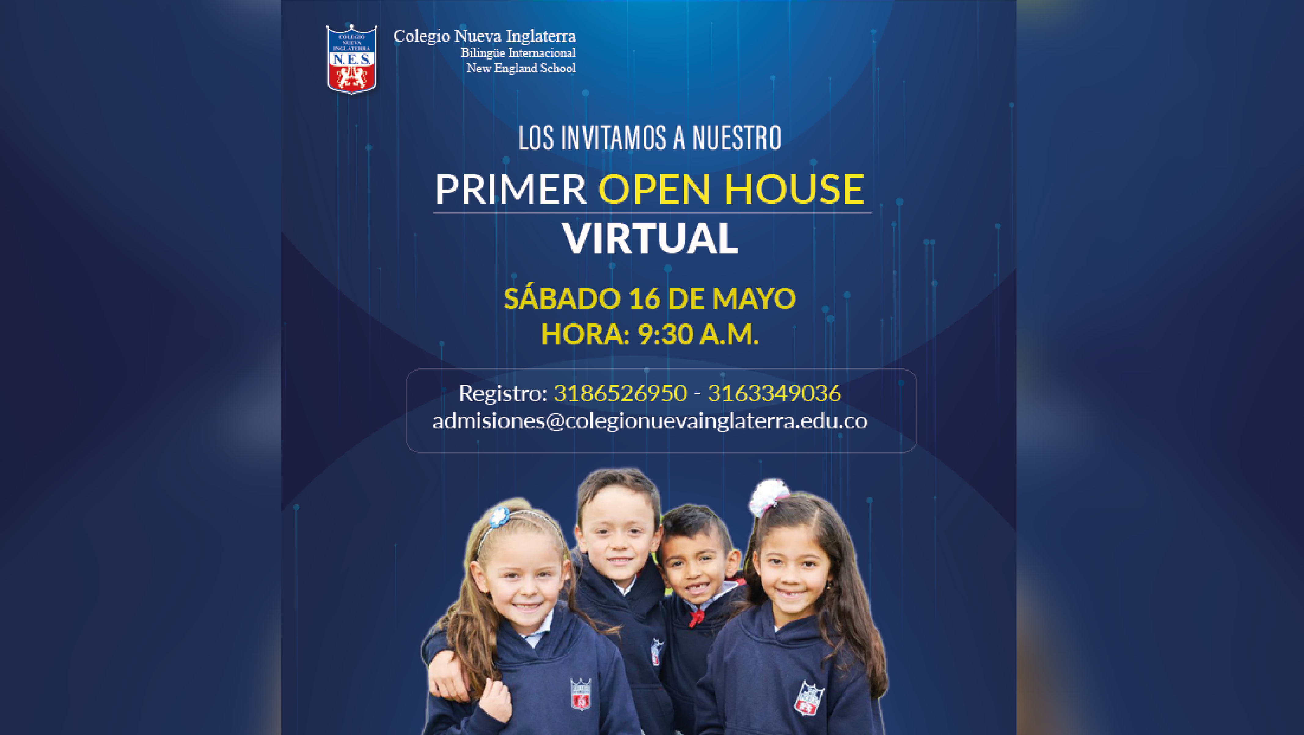 Gimnasio Nueva Inglaterra Colegio Bogota Open House Virtual 01