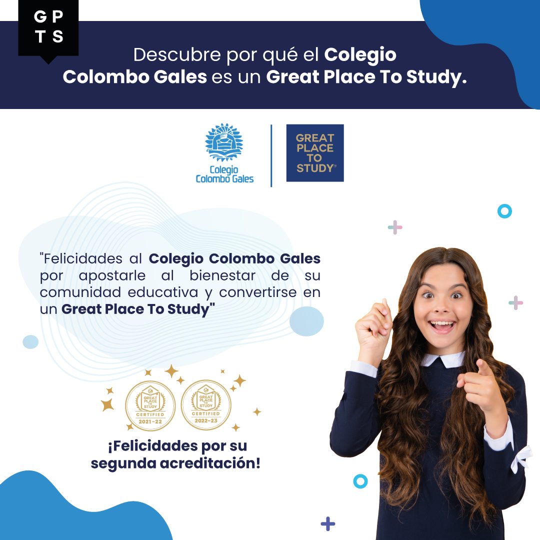 El Colegio Colombo Gales de Bogotá es un Great Place To Study