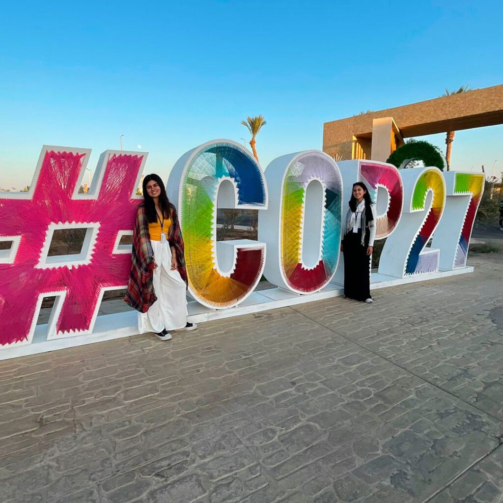 Nuestras estudiantes María Camila y Ana María participarán en COY17 y COP27