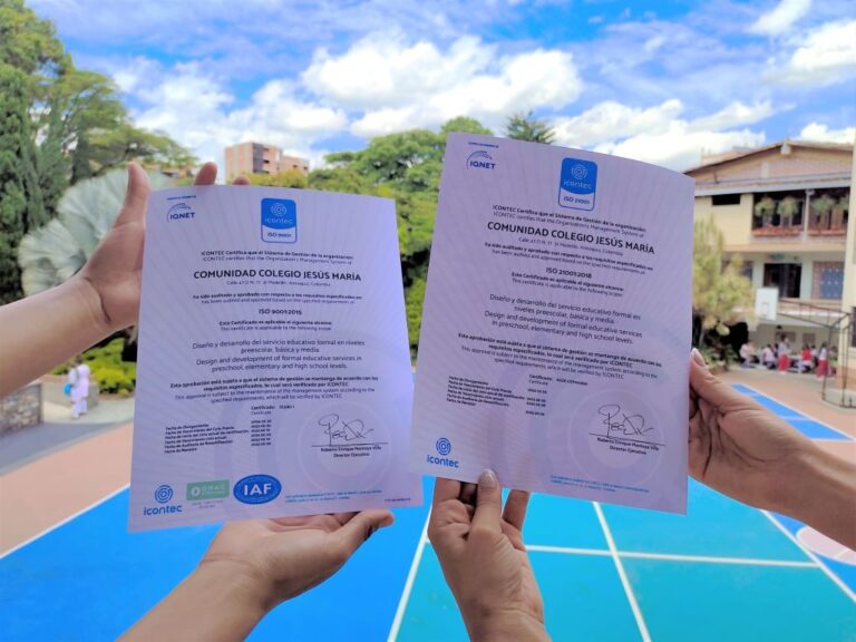 El Colegio Jesús-María obtiene certificación en la norma ISO 21001:2018