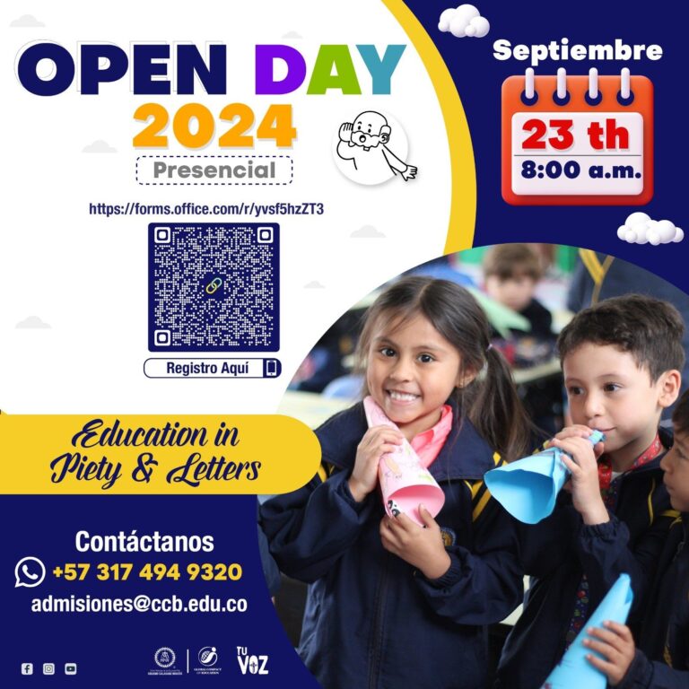 El Colegio Calasanz Bogotá realizará 2° Open Day el próximo 23 septiembre