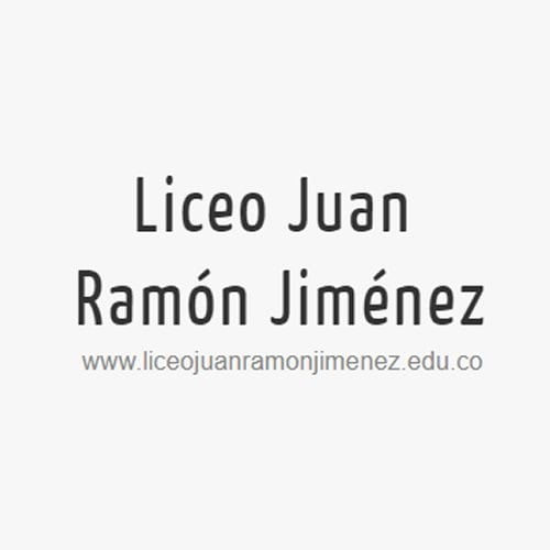 Liceo Juan Ramón Jiménez (Bogotá Vía Suba – Cota) Logo