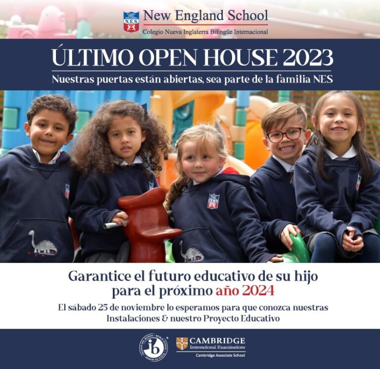 ¡Último Open House 2023 New England School!