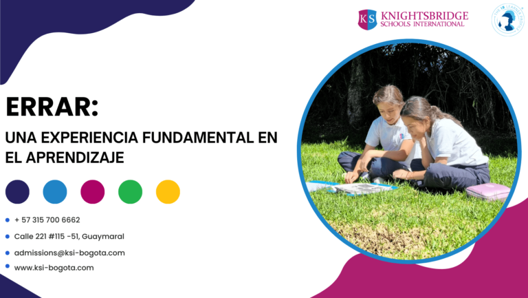 El Colegio KSI (Bogotá) desarrolla estrategias pedagógicas que resaltan el error como experiencia de aprendizaje