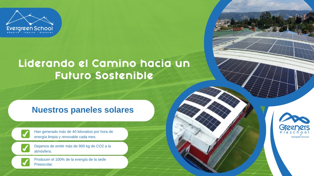 Evergreen school paneles solares. 1asdas