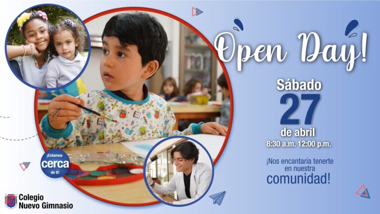 Colegio Nuevo Gimnasio abre sus puertas: ¡Explora la excelencia educativa en nuestro Open Day este 27 de abril!