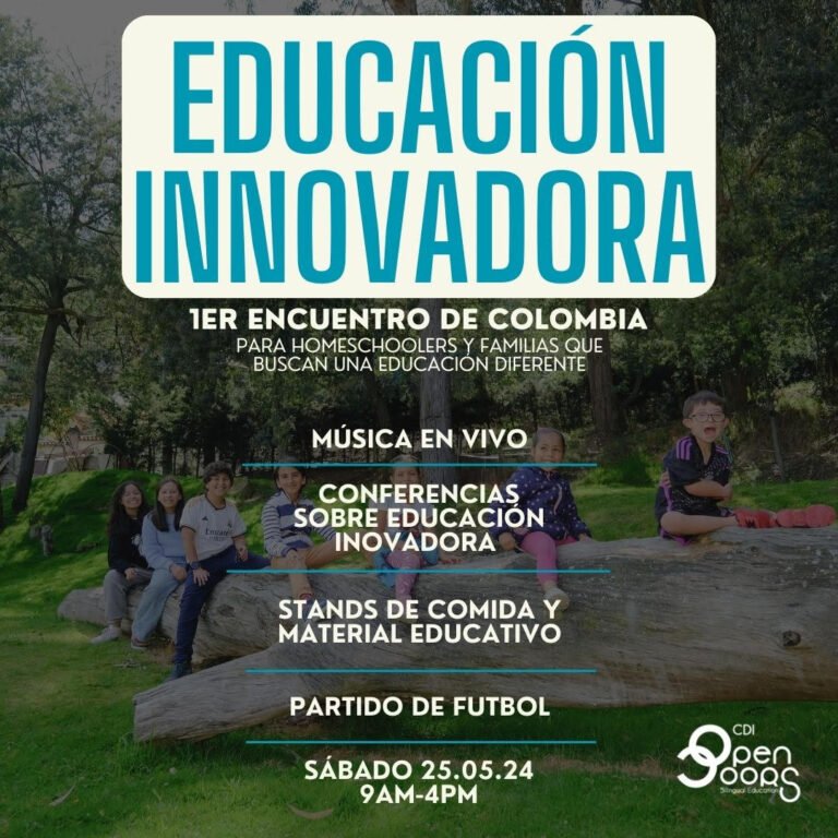 Primer Encuentro de Educación Innovadora en Colegio CDI Open Doors (Bogotá): ¡Descubre nuevas formas de aprender!
