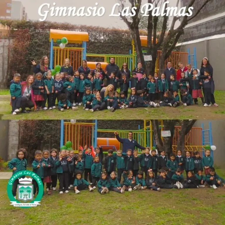 Inauguración parque infantil en Gimnasio Las Palmas Bogotá