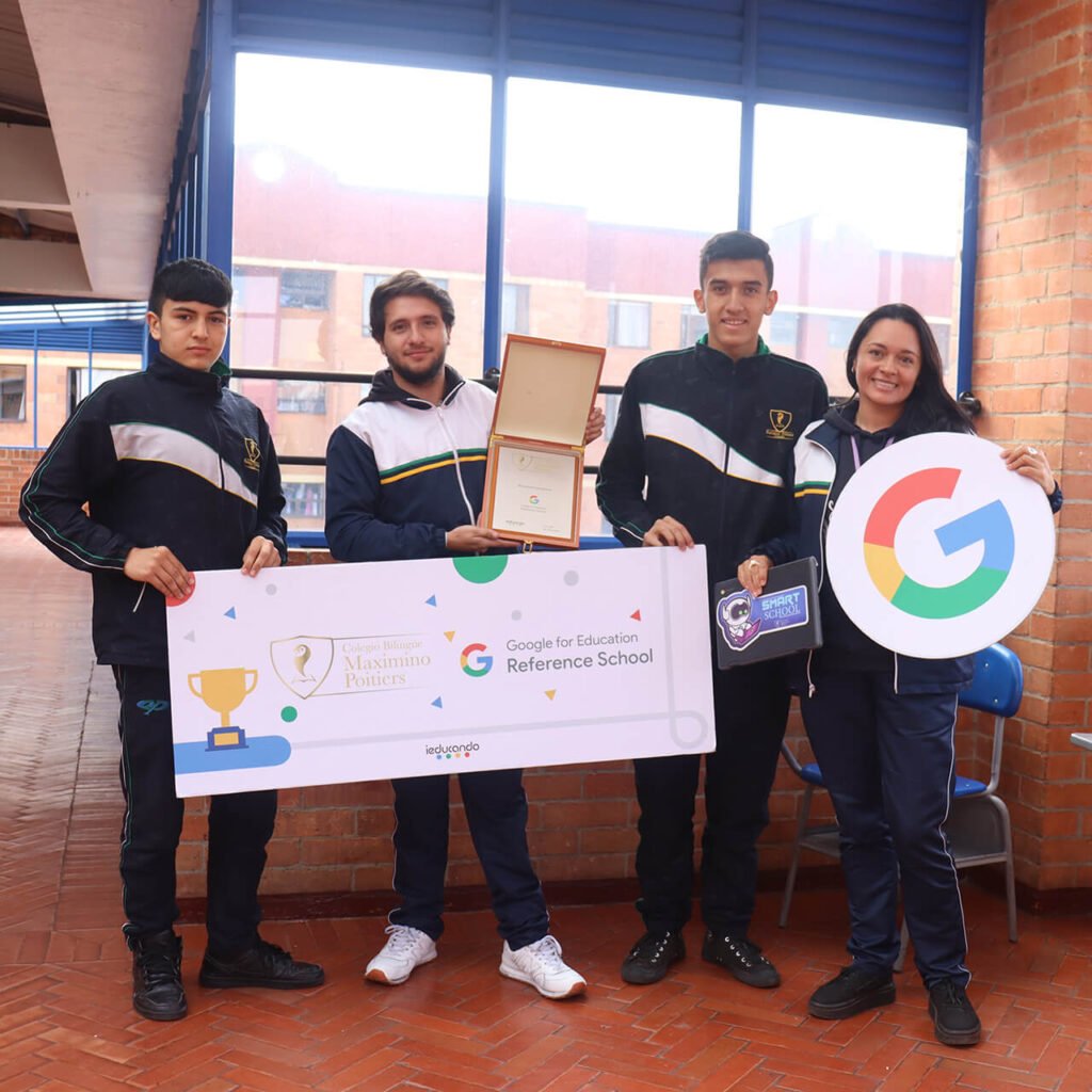 El Colegio Bilingüe Maximino Poitiers recibe reconocimiento internacional como colegio de referencia Google