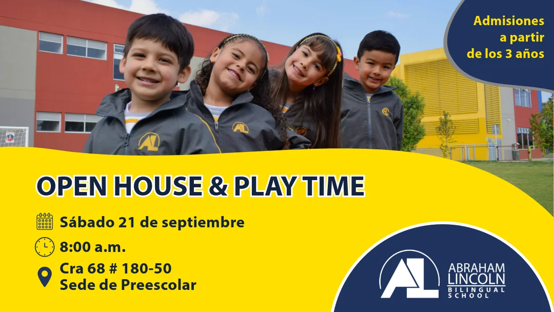 Visita el Open house y play time del Colegio Bilingüe Abraham Lincoln (Bogotá)