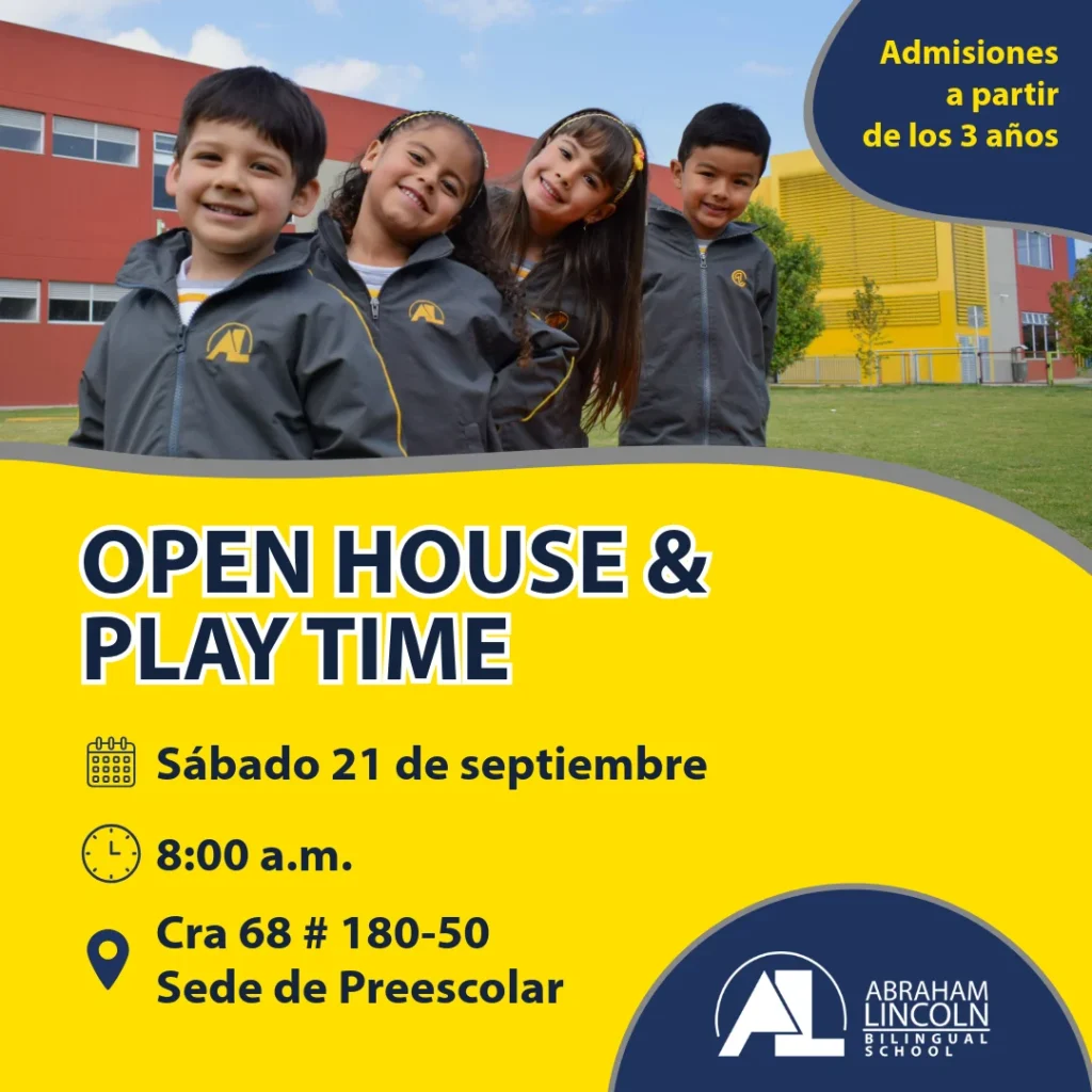 Visita el Open house y play time del Colegio Bilingüe Abraham Lincoln (Bogotá)