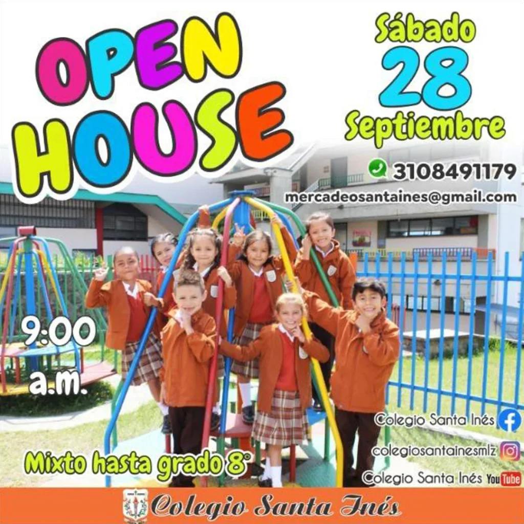 ¡Descubre el II Open House del Colegio Santa Inés (Manizales)!