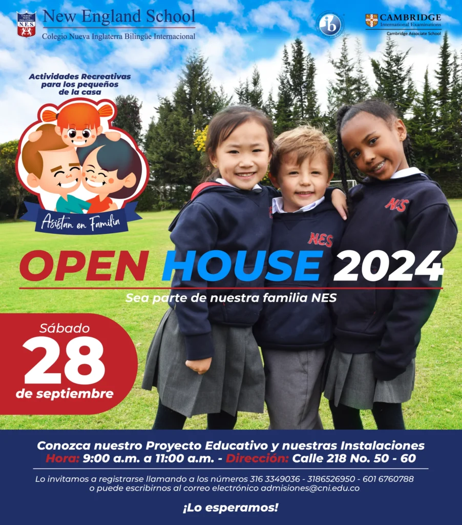 Participa en el Open house NES del Colegio Nueva Inglaterra