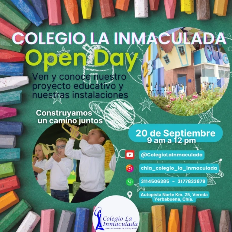 Open Day, un espacio para descubrir el enfoque educativo del Colegio La Inmaculada (Chía)