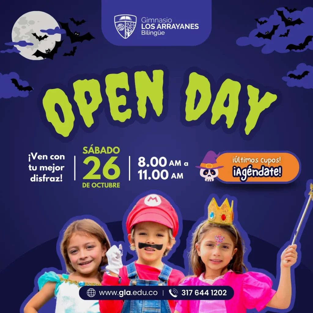 Participa en el Open Day de Admisiones en el Gimnasio Los Arrayanes