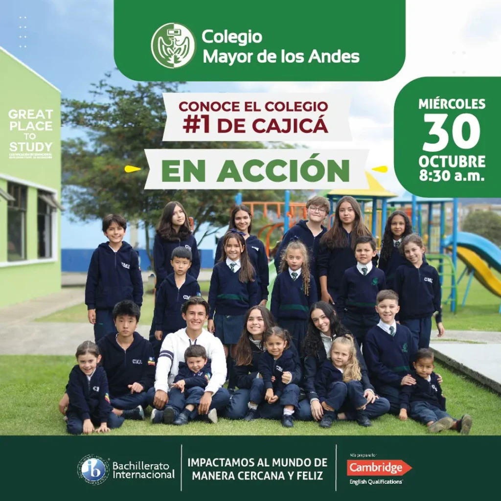 Participa en el Open House del Colegio Mayor de los Andes Cajicá