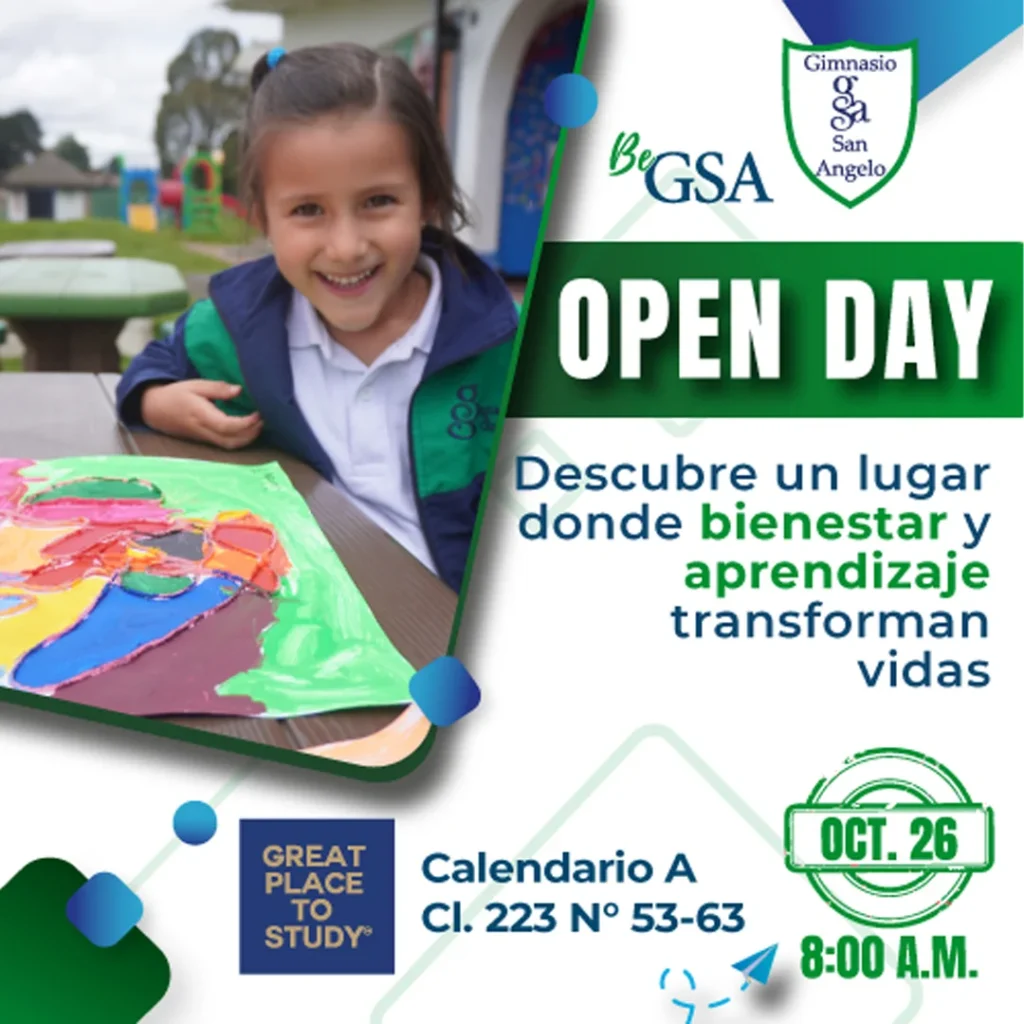Nuevo Open Day del Gimnasio San Angelo de Bogotá 2 Open day