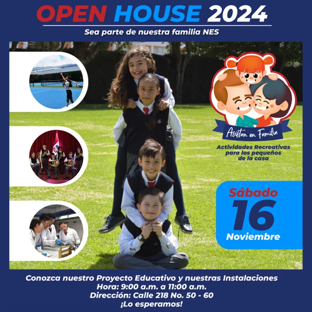 ¡Participa en el último Open House del Colegio Nueva Inglaterra!