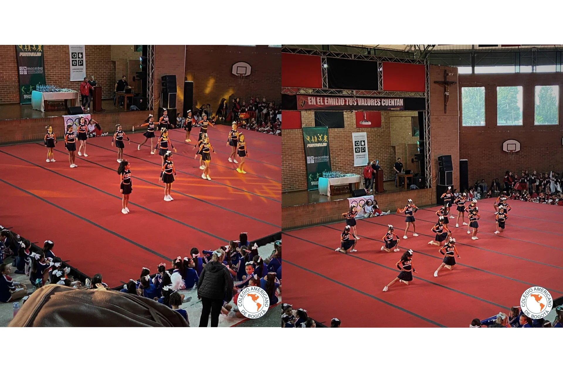 Actuación destacada del Colegio Americano en el Campeonato de cheers