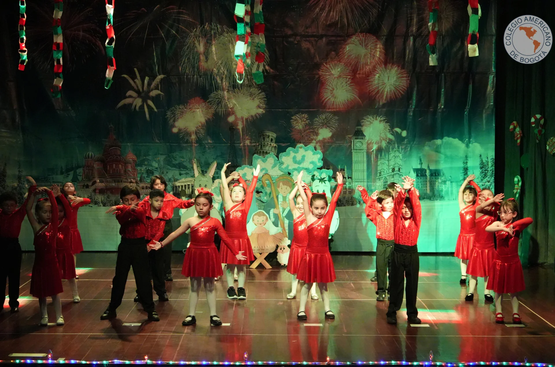 Navidad mágica en el Colegio Americano de Bogotá