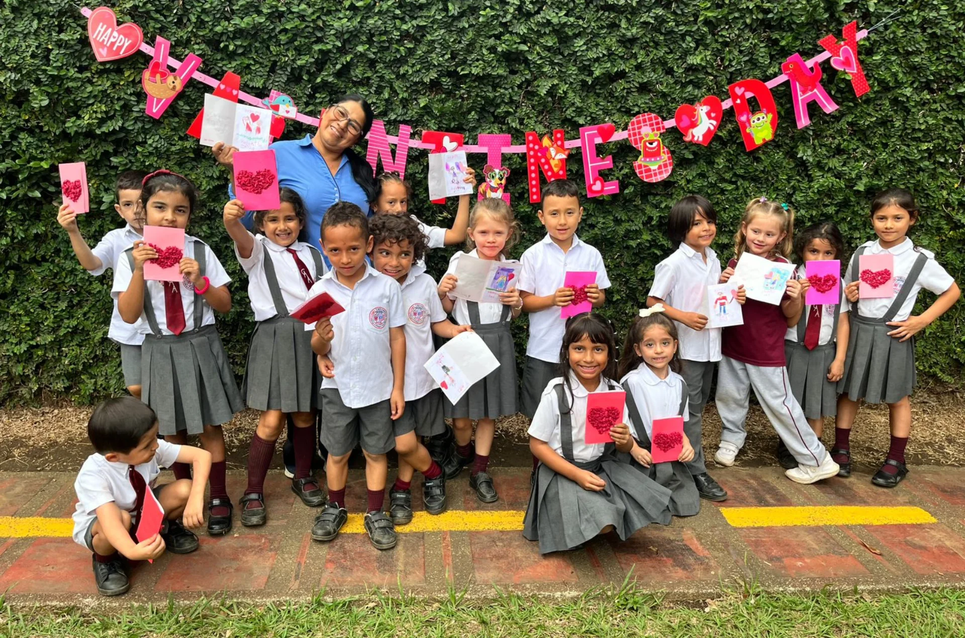 San Valentín en el Colegio Bilingüe Anglo Americano de Cali