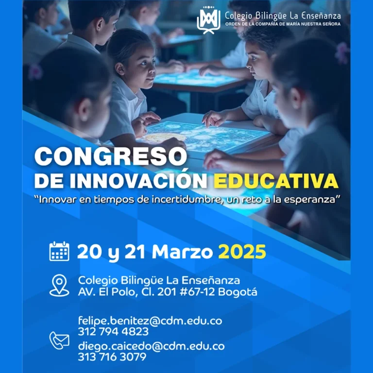 Congreso de Innovación Educativa 2025 en el Colegio Bilingüe La Enseñanza de Bogotá