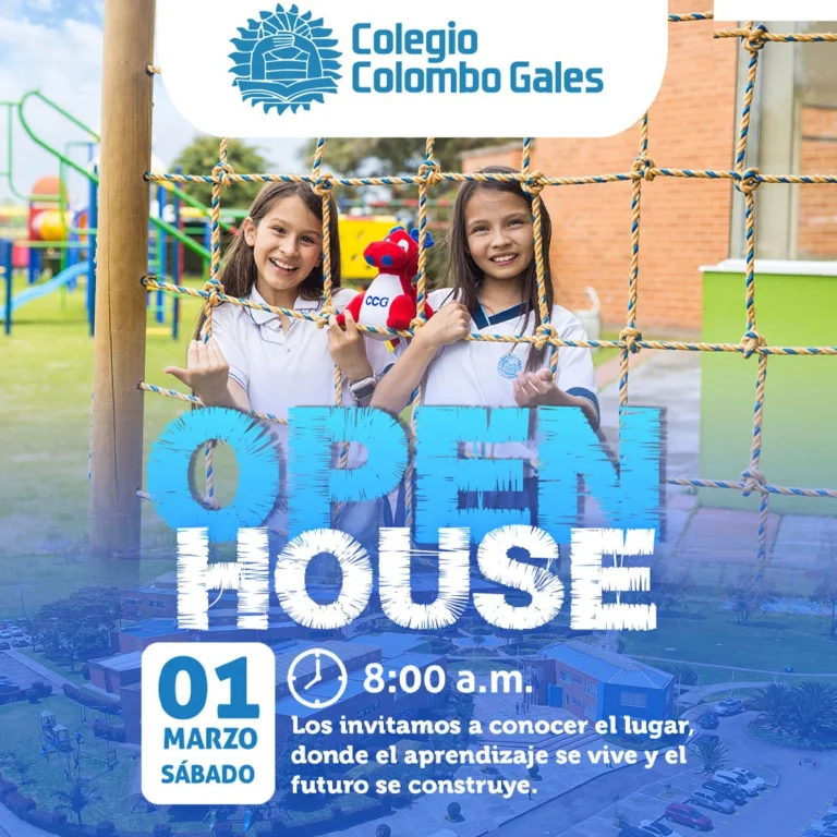 No te pierdas el Open House del Colegio Colombo Gales de Bogotá