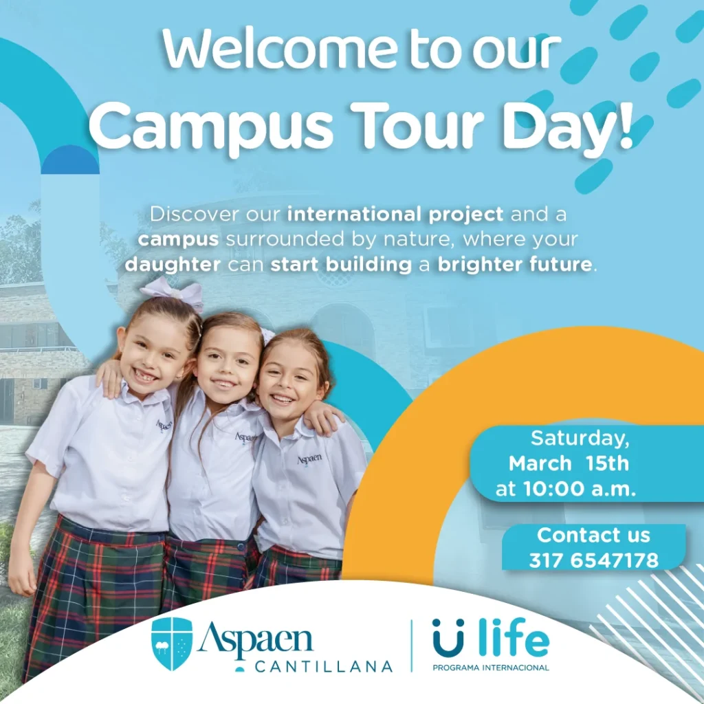 Vive la experiencia del Tour Open Campus en Colegio Aspaen Cantillana de Piedecuesta