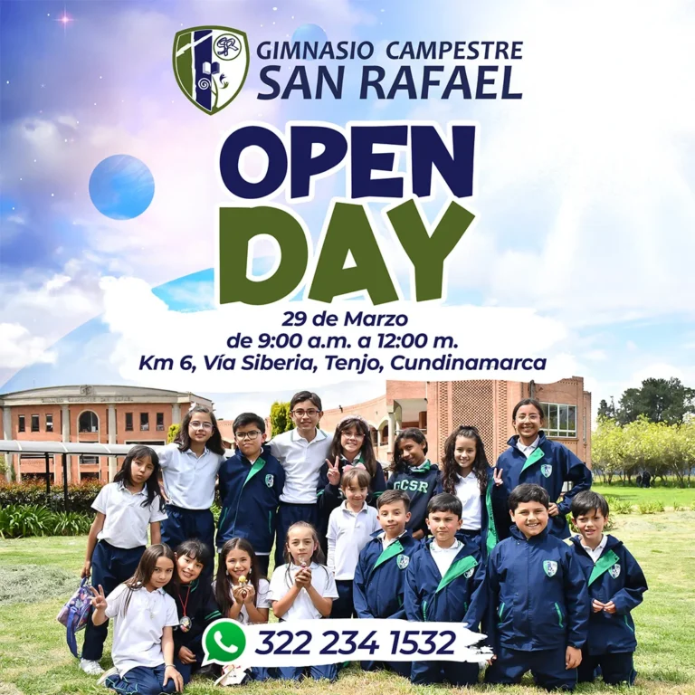 ¡Participa en el Open Day del Gimnasio Campestre San Rafael!