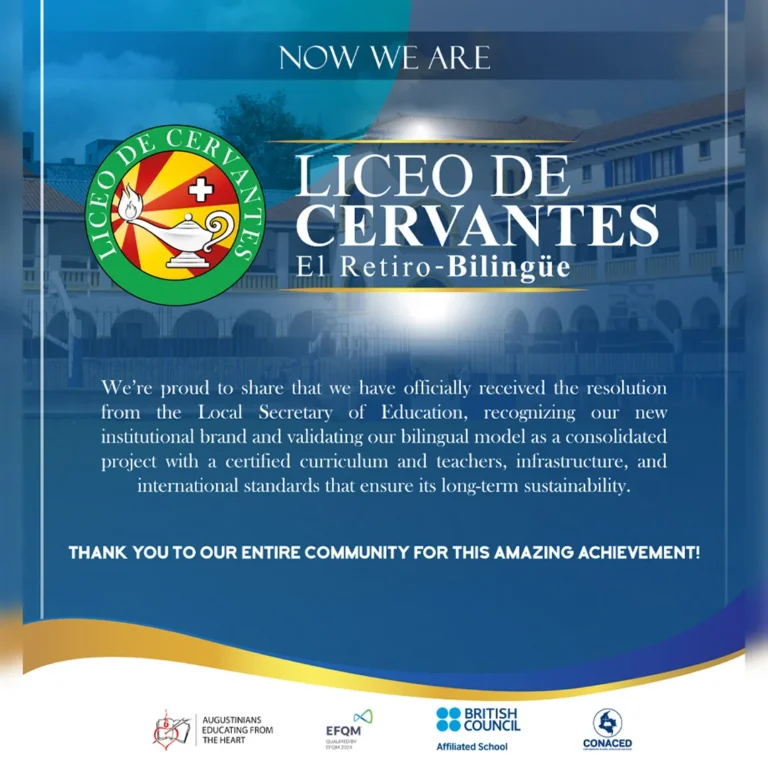 Liceo de Cervantes El Retiro de Bogotá ahora es un colegio bilingüe