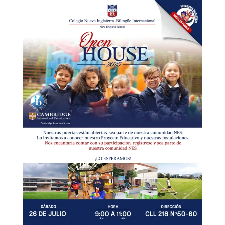 Segundo Open house NES en el Colegio Nueva Inglaterra de Bogotá