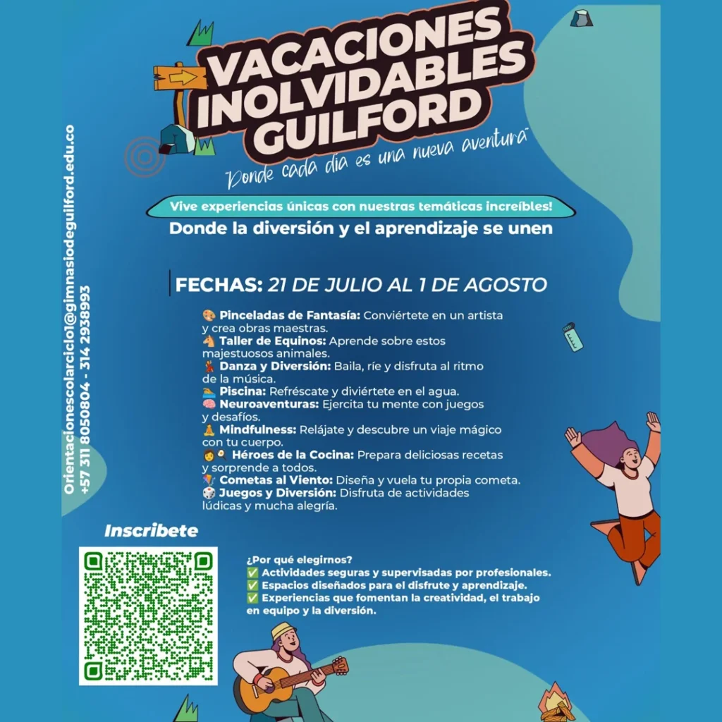 Home - Los Mejores Colegios en Colombia 5 PORTADA Vacaciones guilford