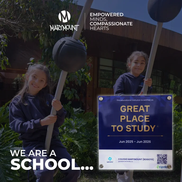 Colegio Marymount Bogotá recibe certificación Great Place to Study