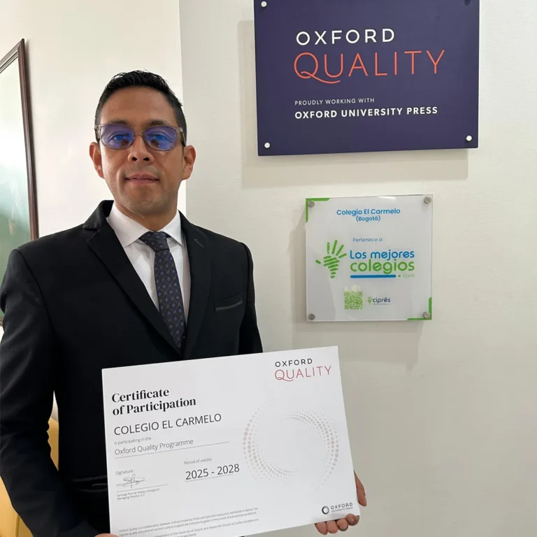 Colegio El Carmelo de Bogotá recibe el Sello Oxford Quality