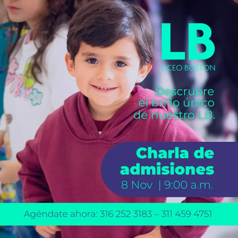 Liceo Boston de Bogotá: crecer desde pequeños con confianza