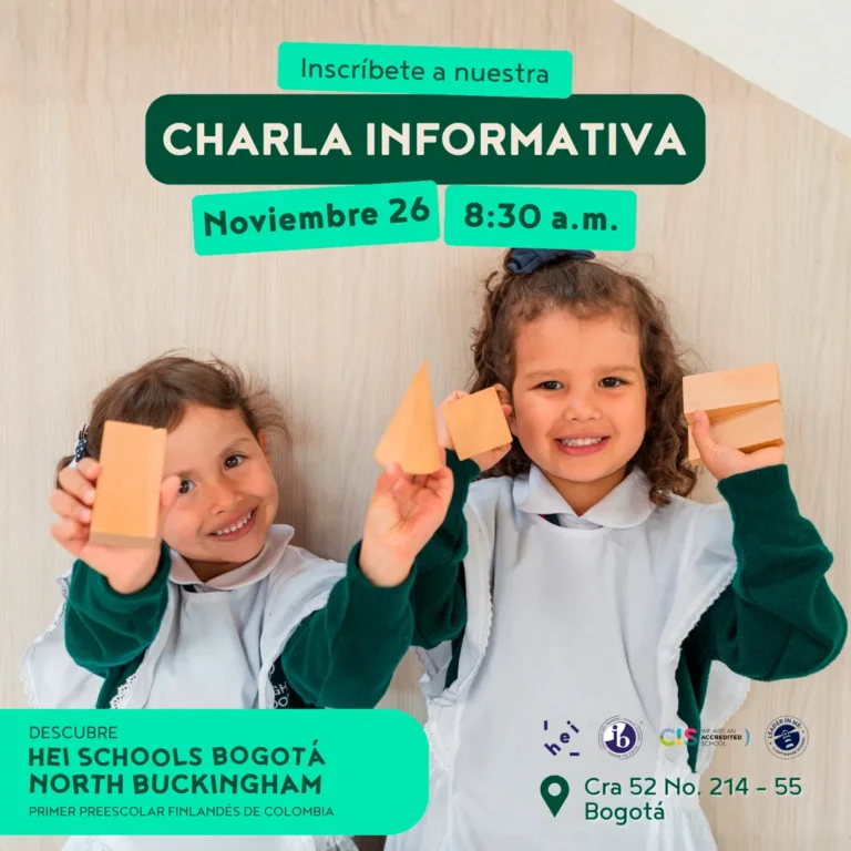 Conoce el primer preescolar finlandés en Colombia del Colegio Bilingüe Buckingham de Bogotá