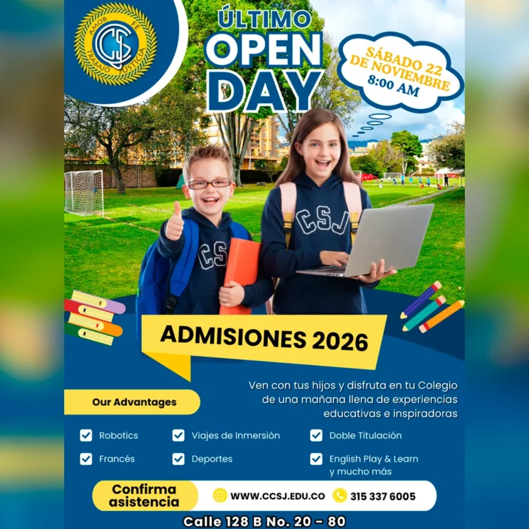 Open Day del Colegio Campestre San José de Bogotá