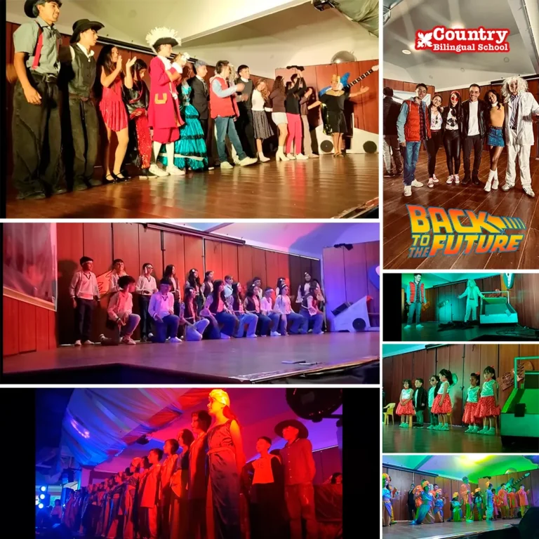 Clausura Back to the Future en el Country Bilingual School de Tunja