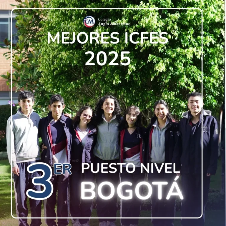 Colegio Anglo Americano de Bogotá, top 3 ICFES 2025