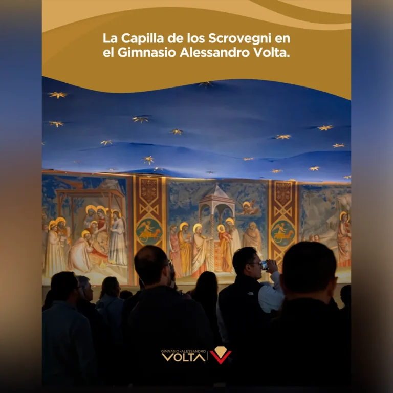 Giotto y el método Volta en el Gimnasio Alessandro Volta de Bogotá