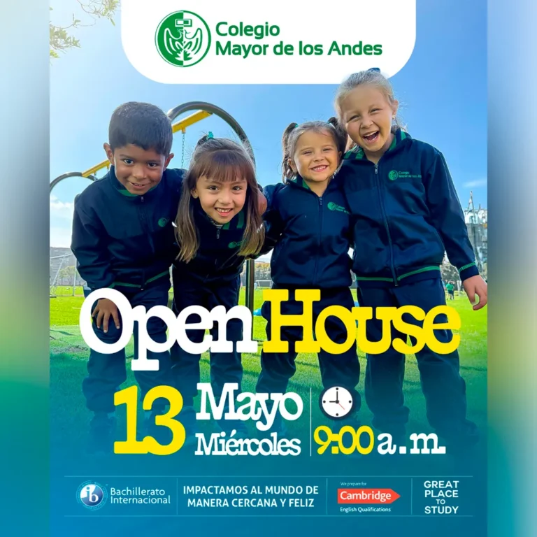 Open House Colegio Mayor de los Andes de Cajicá: conoce su propuesta educativa internacional