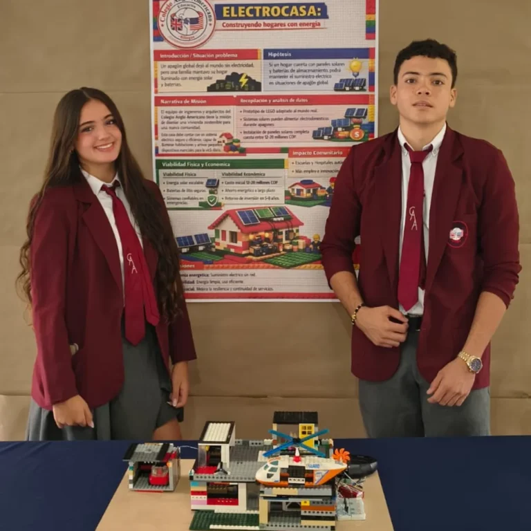 Colegio Bilingüe Anglo Americano de Cali brilla en Expociencia ICESI con innovador proyecto estudiantil
