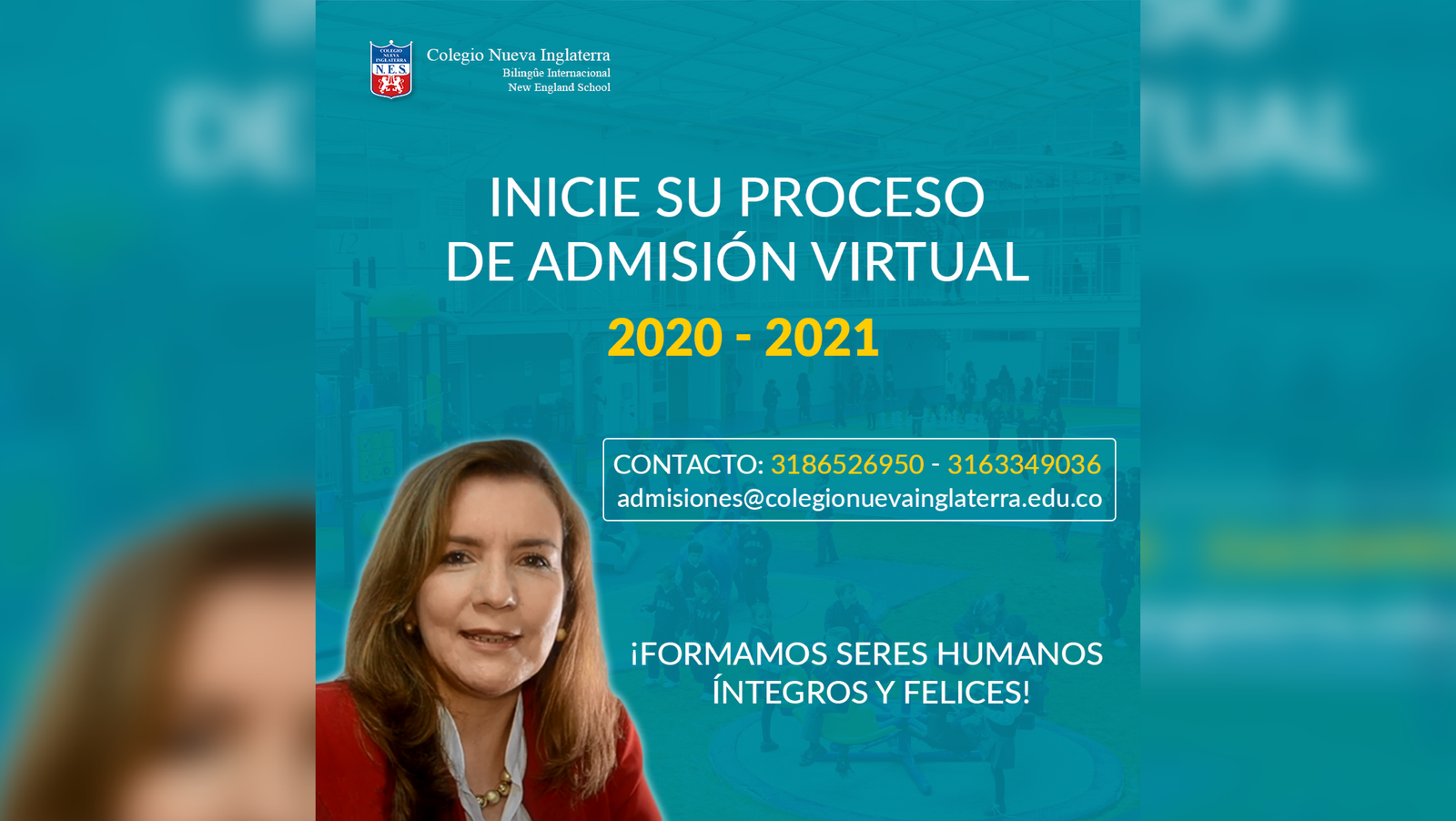 Admision Virtual colegio nueva inglaterra bogota