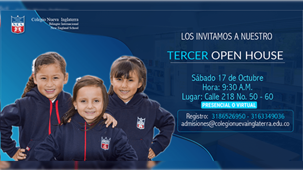 colegio nueva inglaterra open house octubre