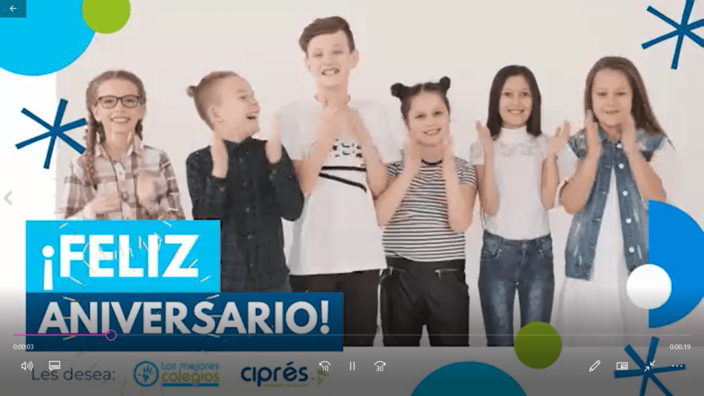 ¡Feliz aniversario Colegio San Mateo!