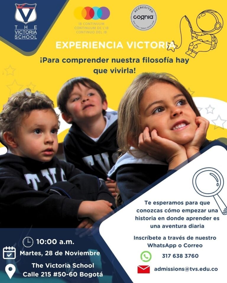 Ten una conexión única este 28 de noviembre en Victoria School