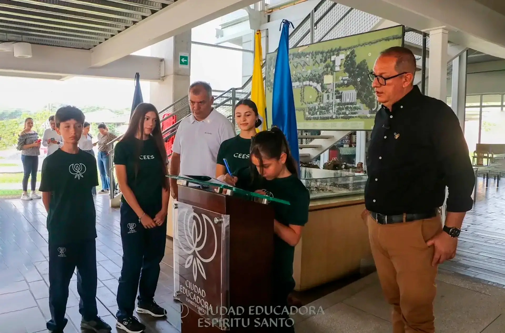 Posesión de alcaldes menores en Ciudad Educadora Espíritu Santo Villavicencio