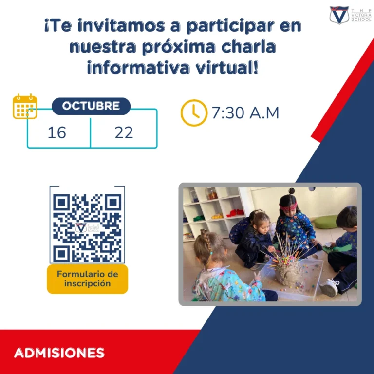 Charla virtual informativa en el Colegio Victoria