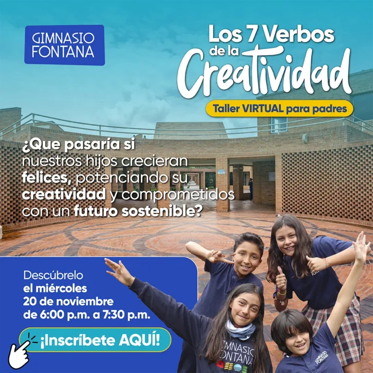 Participa en el Taller de creatividad para padres en el Gimnasio Fontana